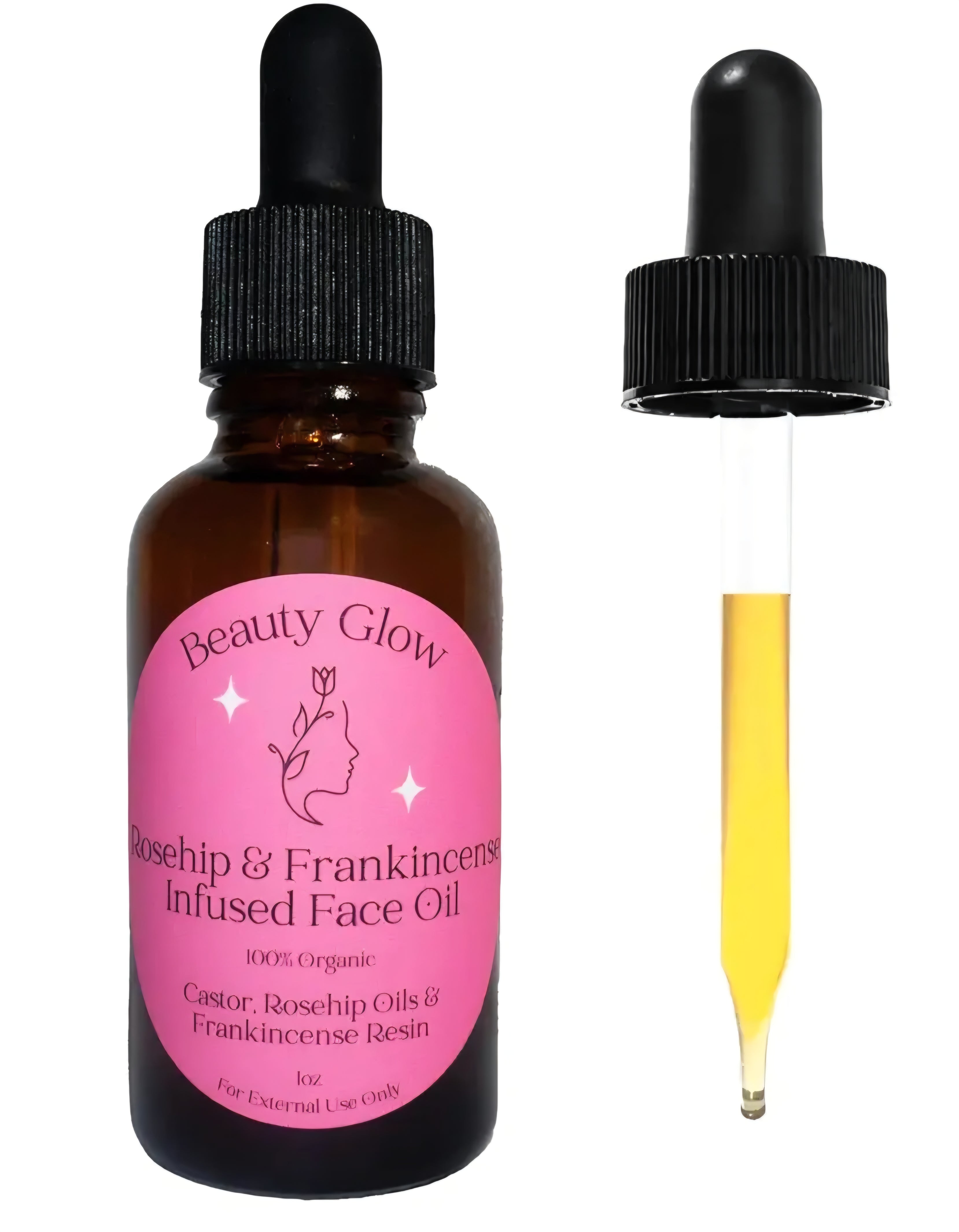 Beauty Glow Rosehip & Frankincense Oil