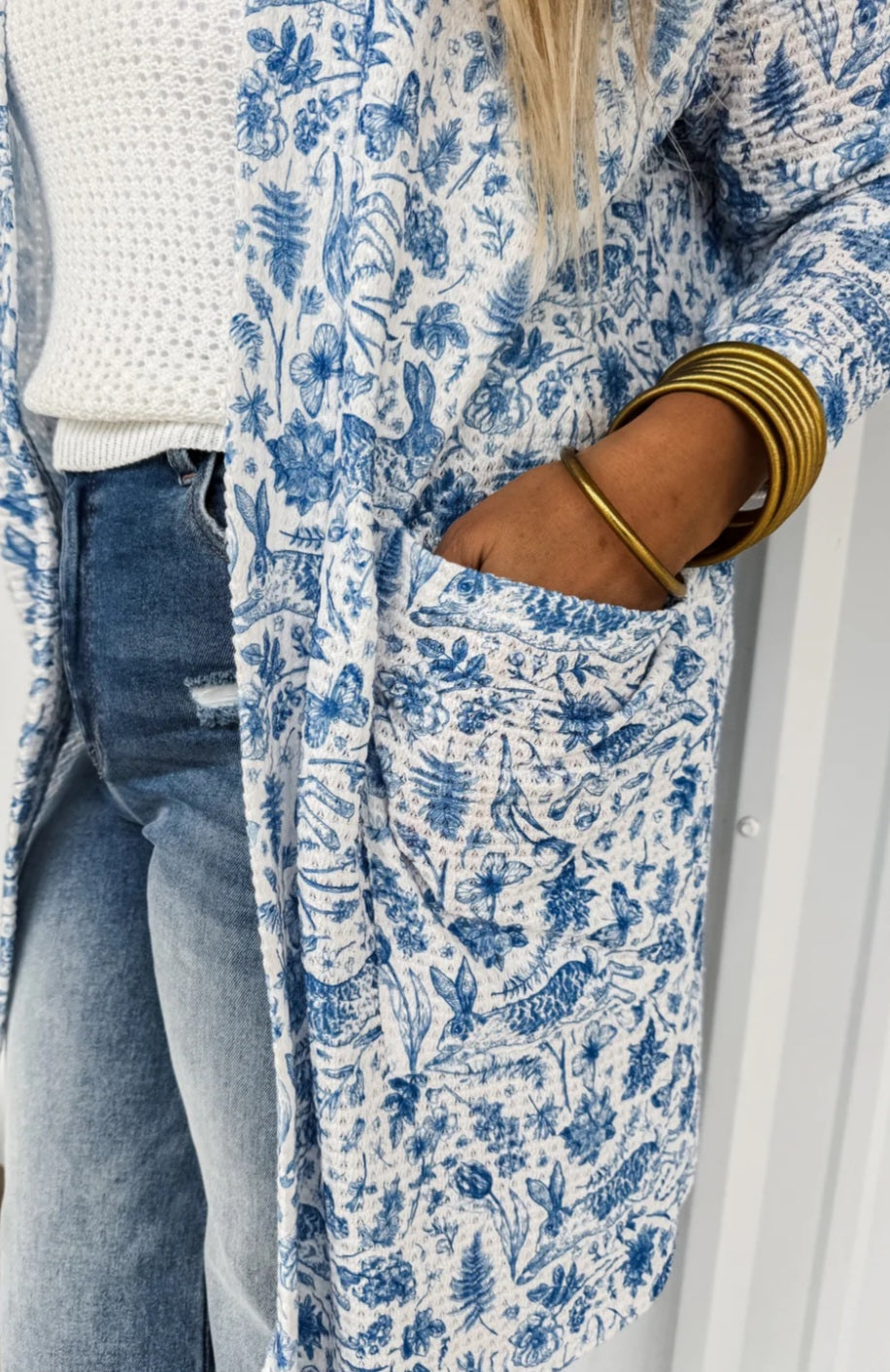 Blakeley Spring Print Lola Cardigan