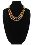 Handmade Sari Beaded Necklace #2 *PREORDER*