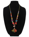 Handmade Sari Beaded Necklace #5 *PREORDER*
