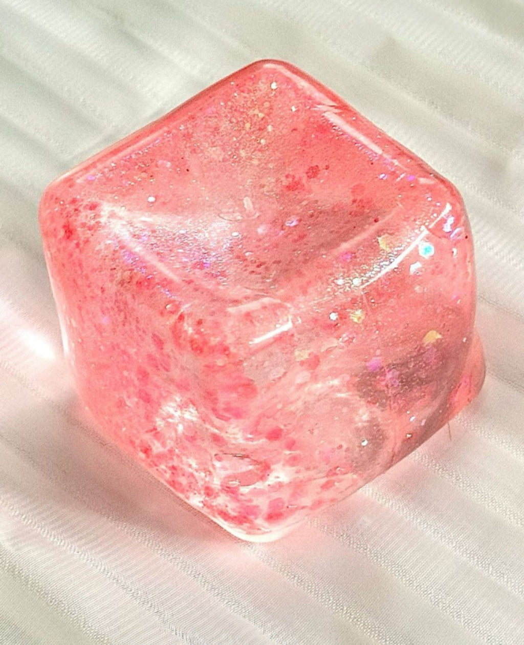 Pink Cubes Squishies