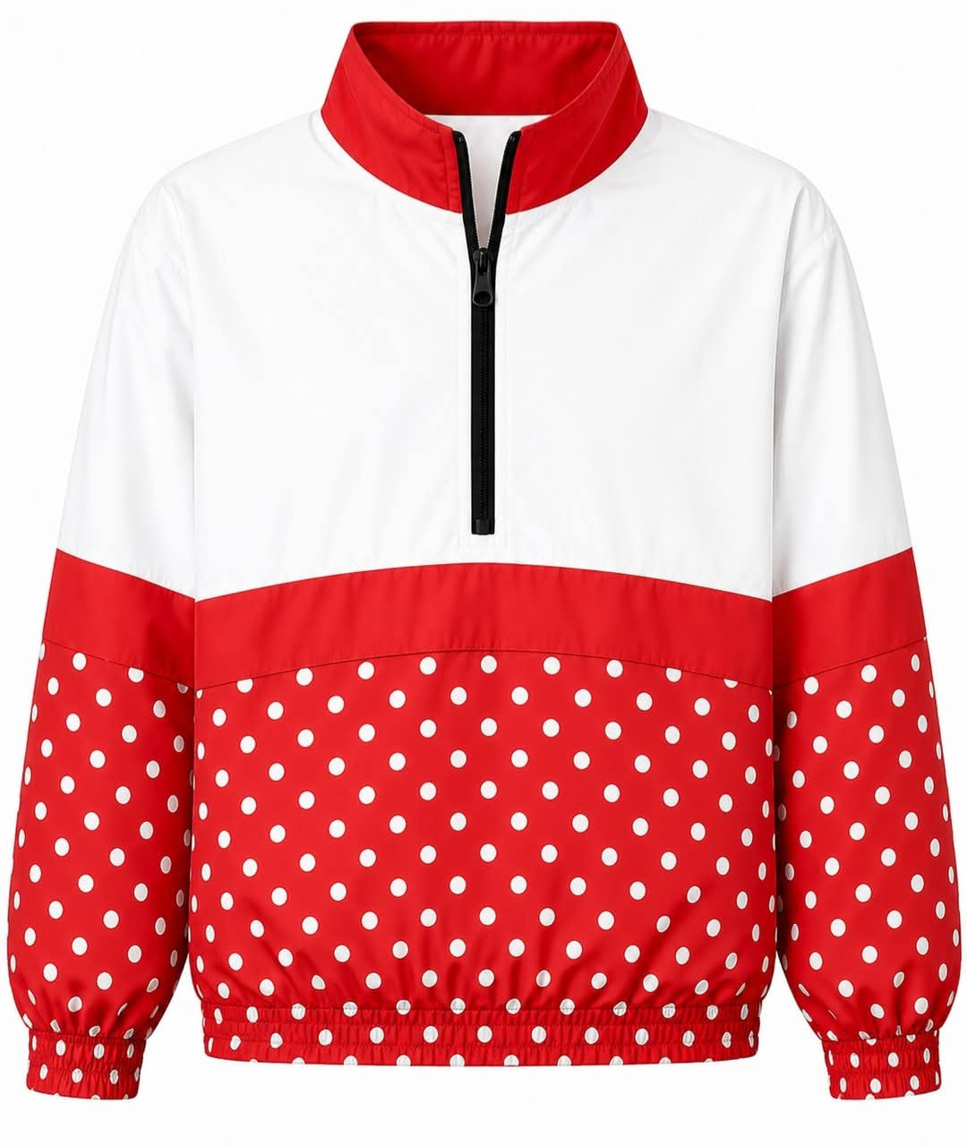 Athletic Zip Pullover Red Dot *PREORDER*