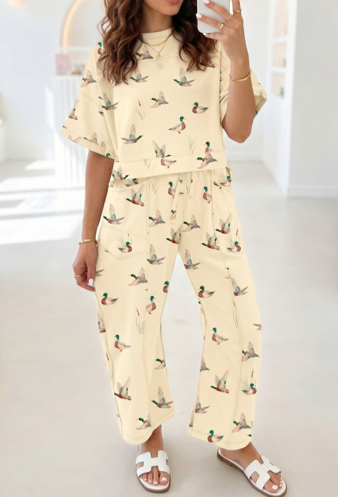 Duck Print 2 Pc Set *PREORDER*