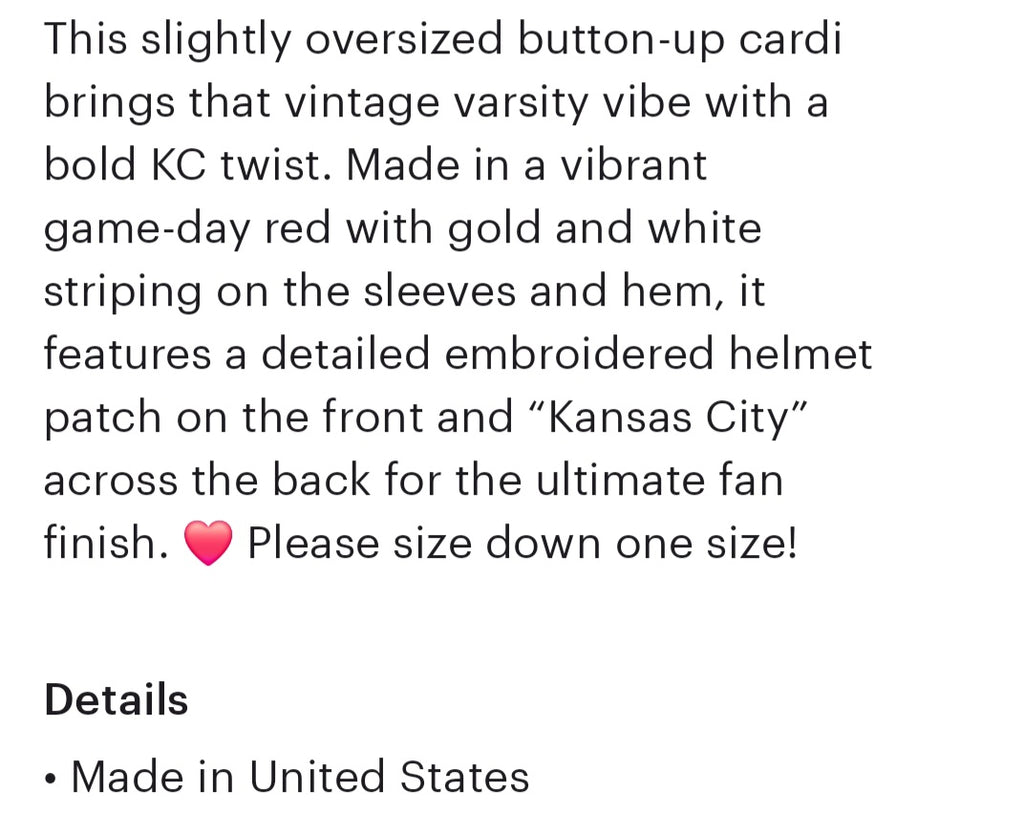 KC Short Button Cardigan *PREORDER*