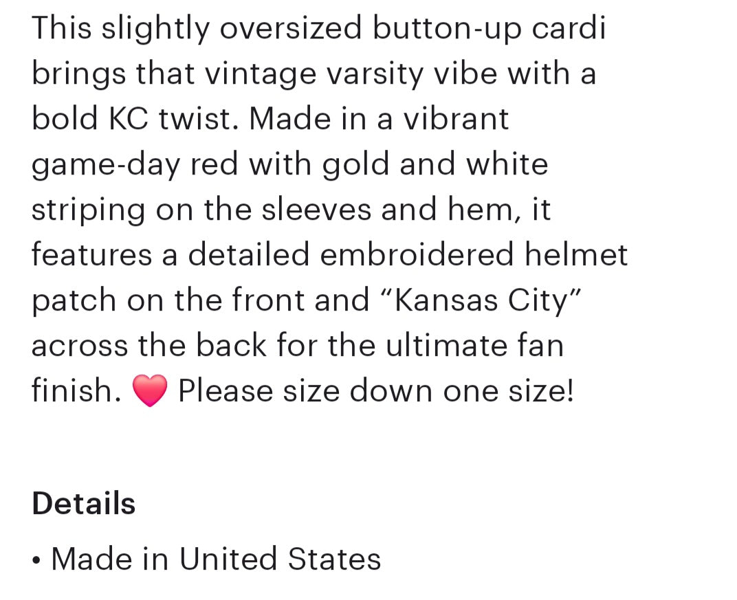 KC Short Button Cardigan *PREORDER*