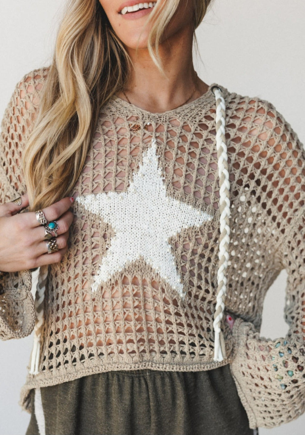 Crochet Star Hoodie *PREORDER*