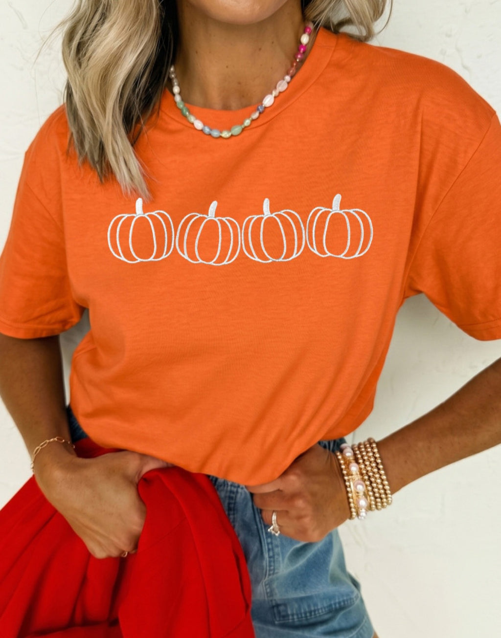 Embroidered Triblend Tee *PREORDER*