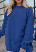 Long Corded Pullovers Blue *PREORDER*