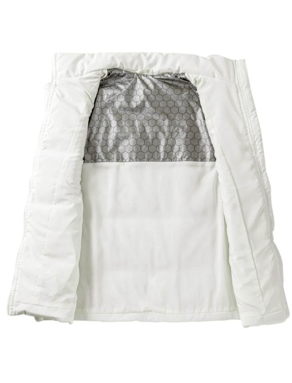 White Oversized Puffer Vest *PREORDER*