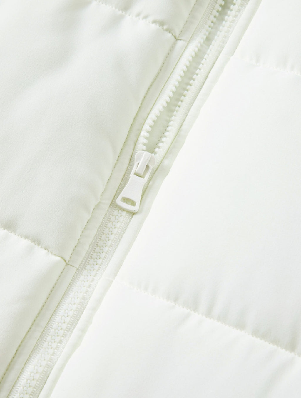 White Oversized Puffer Vest *PREORDER*