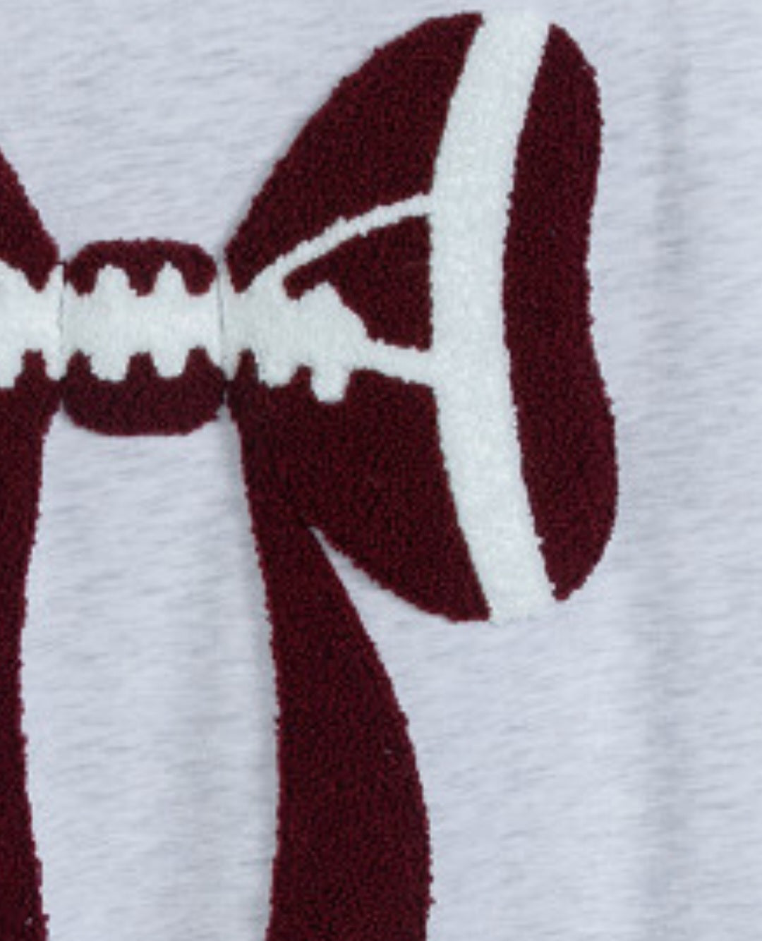 Chenille Embroidered Front/Back Football Pullover *PREORDER*