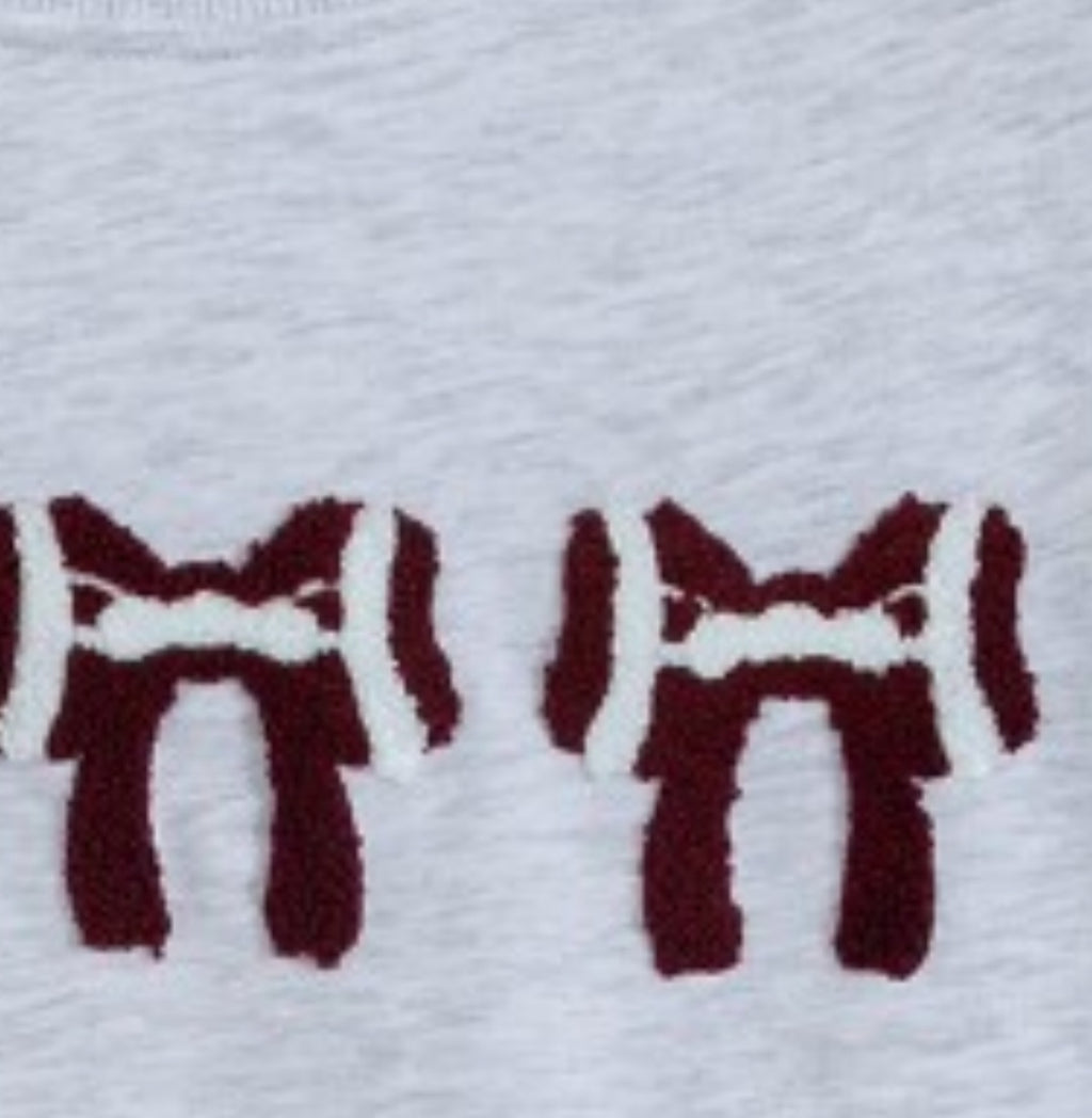 Chenille Embroidered Front/Back Football Pullover *PREORDER*