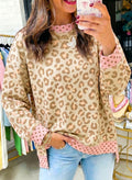Leopard Polka Dot Pullover *PREORDER*