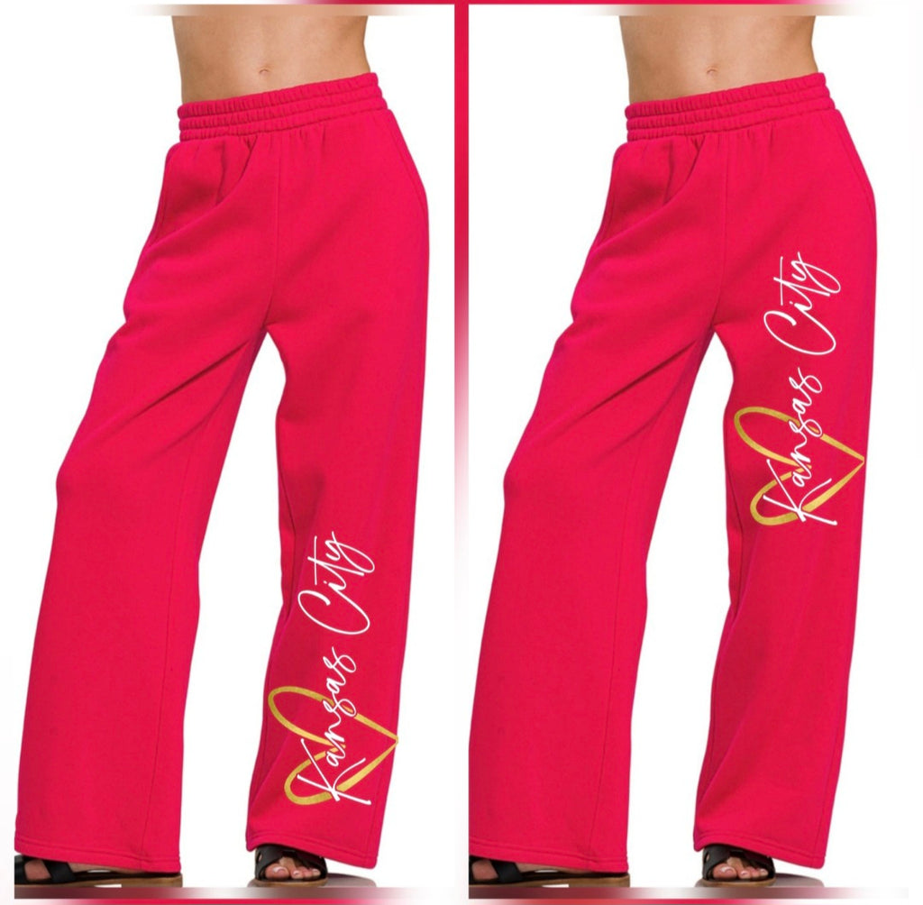 Red KC Sweatpants *PREORDER*