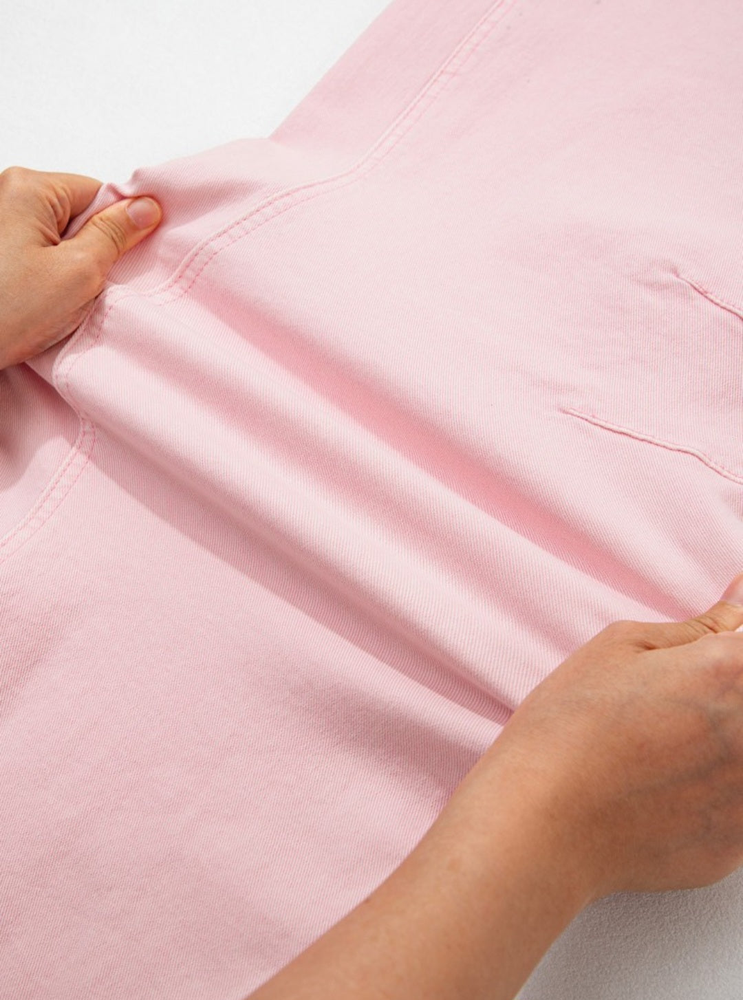 Pink Grommet Barrel Jeans *PREORDER*