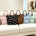 Polka Dot Oxford Tote Bag *PREORDER*