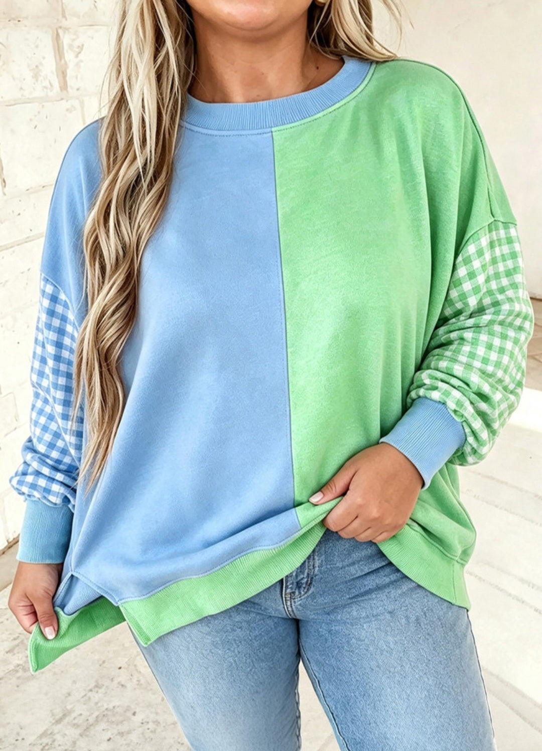 Side by Side Split French Terry Tunic *PREORDER*