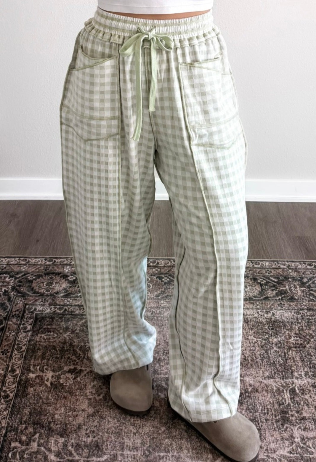 Green Gingham Pants *PREORDER*