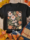 Wildflower Pumpkin Tri-Blend Tee *PREORDER*