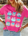 Hot Pink Pumpkin Tri-Blend Tee *PREORDER*