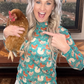 Sterling Kreek Fly the Coop Mesh Top