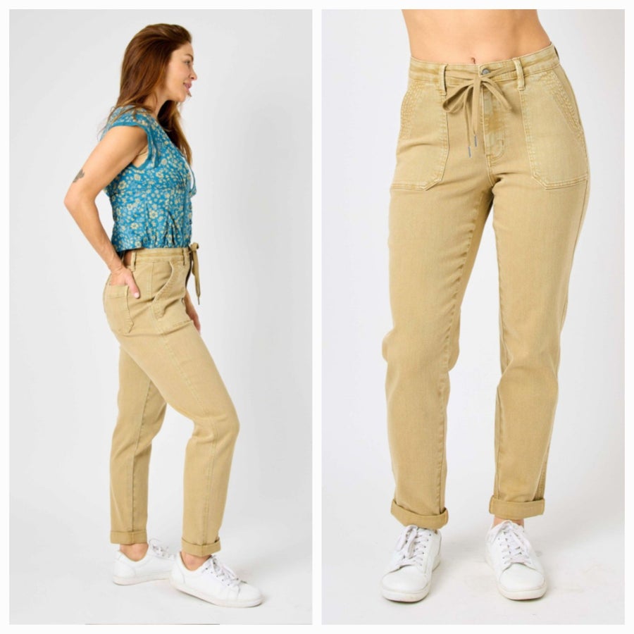 Judy Blue Khaki Jogger Jean