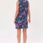 Dear Scarlett Lizzy Dress in Navy Paisley