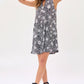 Dear Scarlett Lizzy Dress in B/W Floral