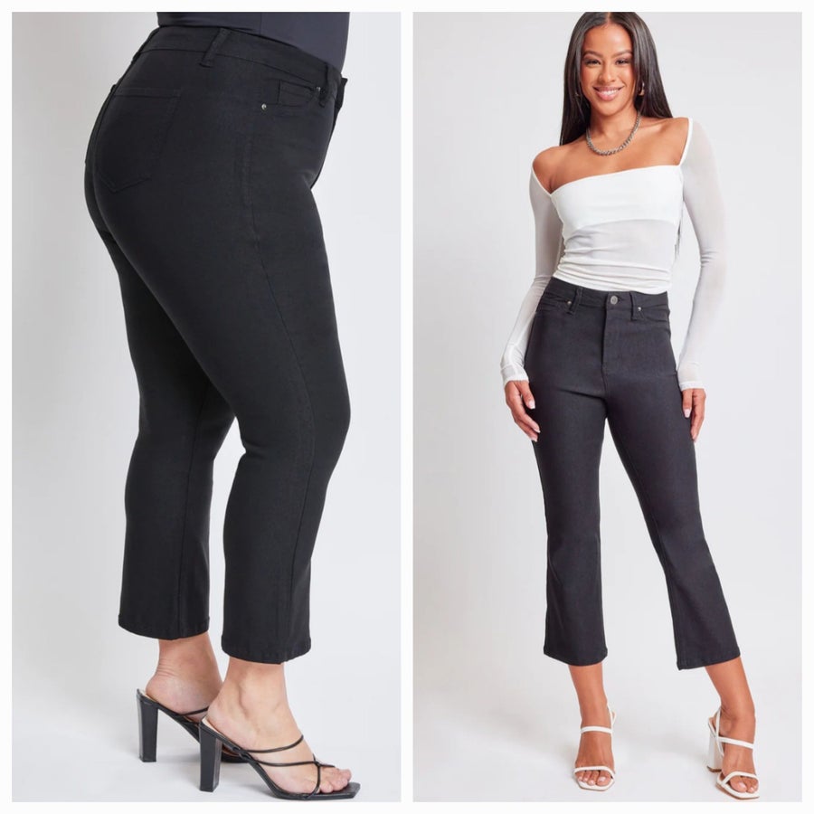 Hyperstretch Cropped Pant Black