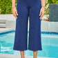 Dear Scarlett Magic Wide Leg Pant Short Navy