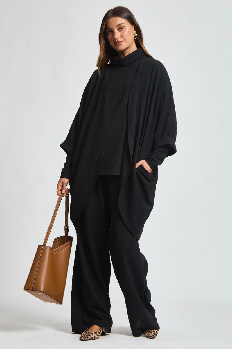 Dear Scarlett Getaway 3 pc Outfit Set Black