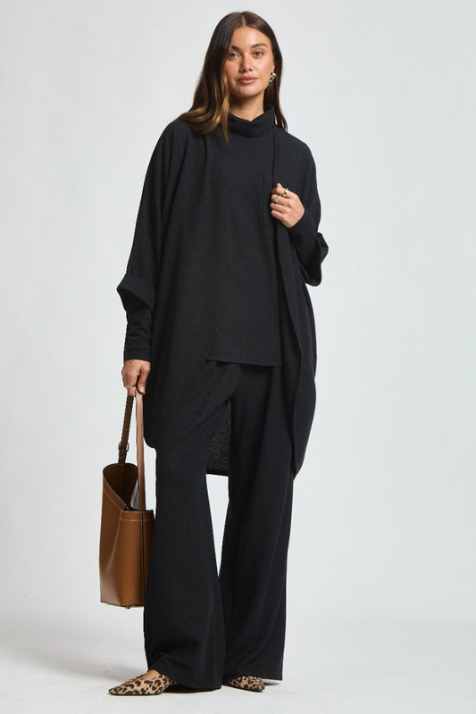 Dear Scarlett Getaway 3 pc Outfit Set Black