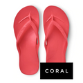 Archies Arch Support Flip Flops IN STOCK Coral